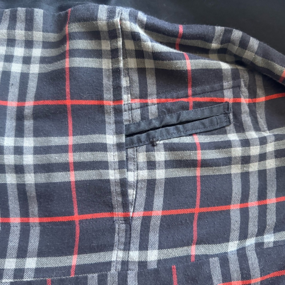 Authentic Vintage Burberry Navy Trench Coat Mens 42 Women’s 12/14 - Picture 12 of 12